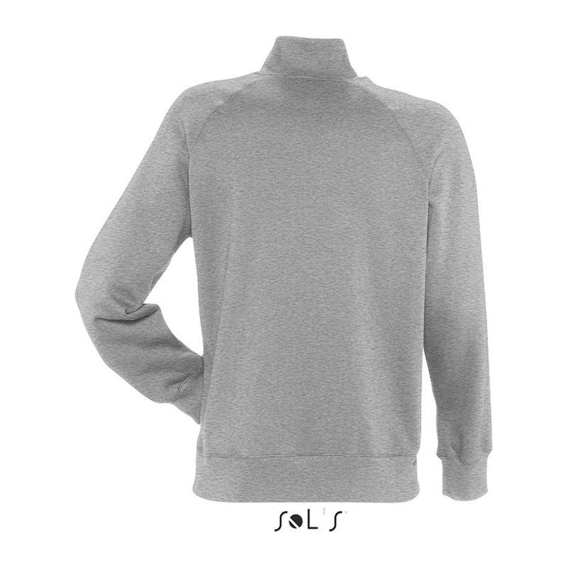 Jachetă cu fermoar pentru bărbați Sol's Sundae Deep Grey Melange XL