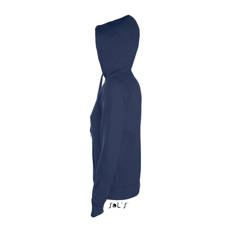 Jachetă cu glugă căptușită pentru femei Sol's Seven Orion Navy Blue XL