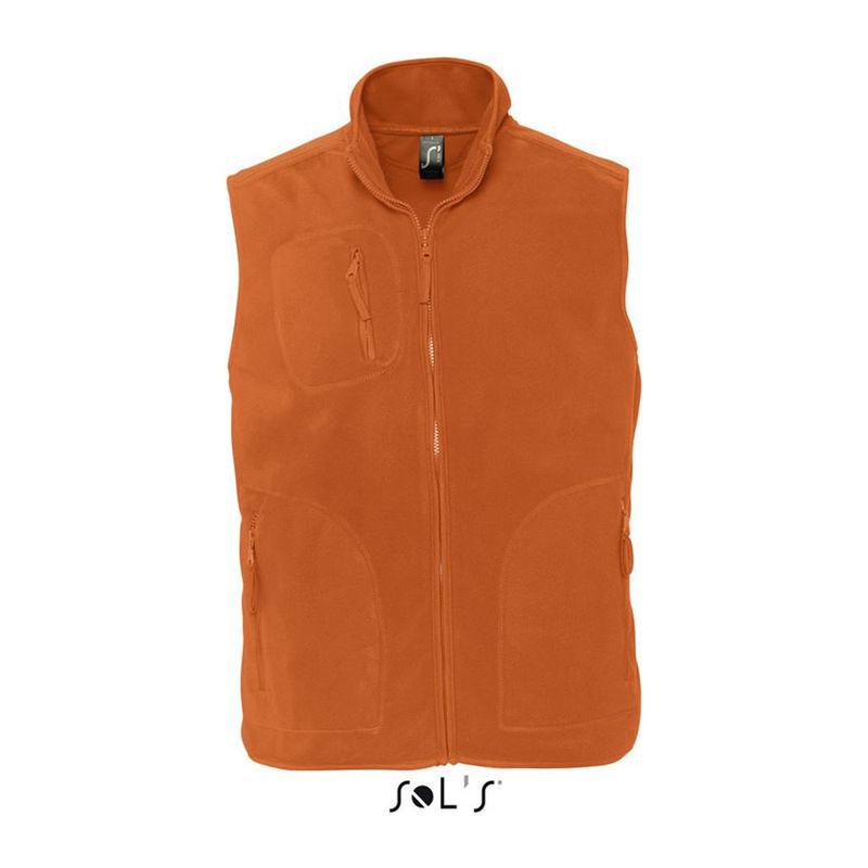 Vestă fleece unisex Sol's Norway Portocaliu XL