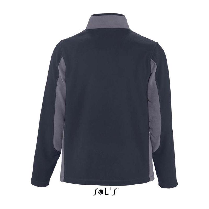 Jachetă fleece în două culori pentru bărbați Sol's Nordic Navy XL