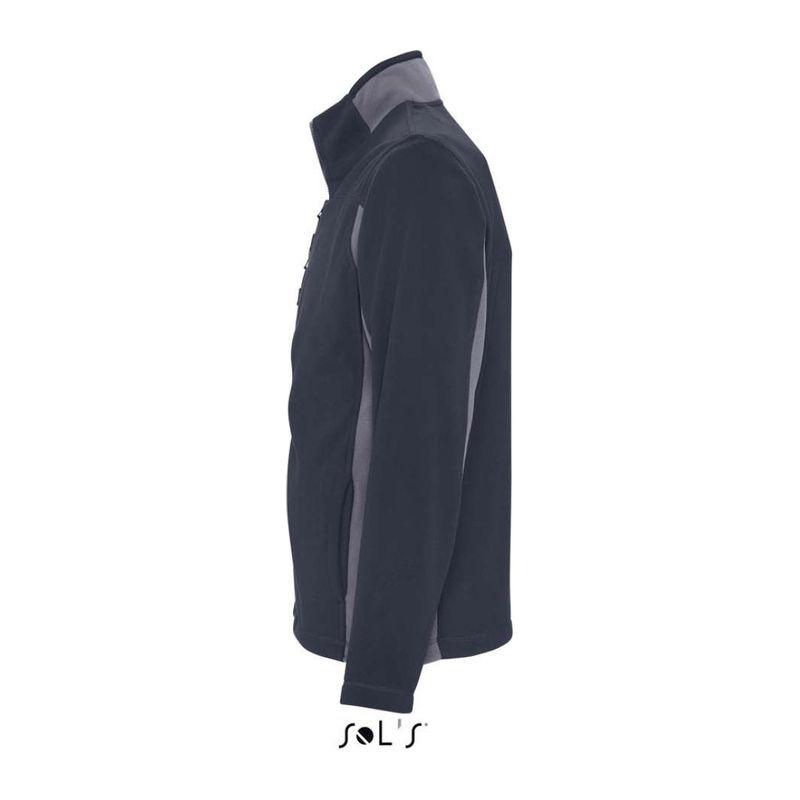 Jachetă fleece în două culori pentru bărbați Sol's Nordic Navy XL
