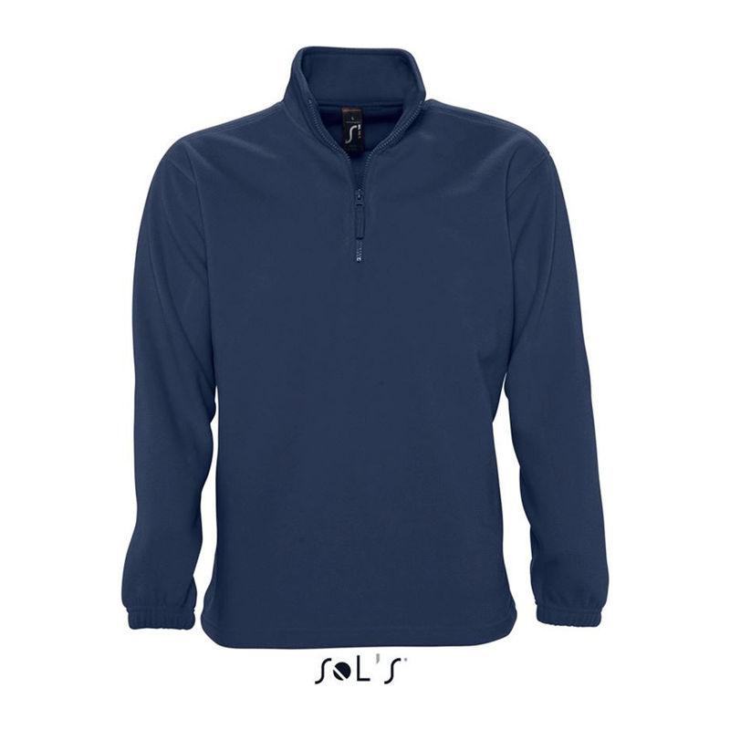 Bluză fleece cu fermoar 1/4 Sol's Ness Navy