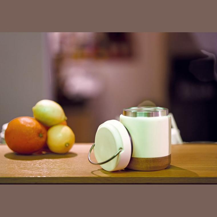 Recipient alimente MoLu Porto Cervo, 400 ml Alb