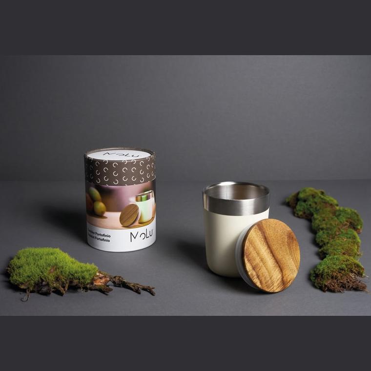 Recipient alimente MoLu Porto Cervo, 400 ml Alb