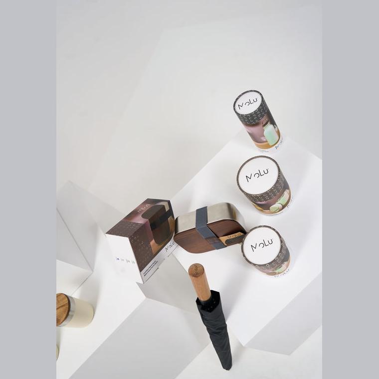 Recipient alimente MoLu Porto Cervo, 400 ml Alb