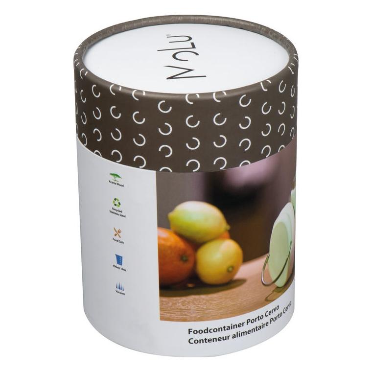 Recipient alimente MoLu Porto Cervo, 400 ml Alb