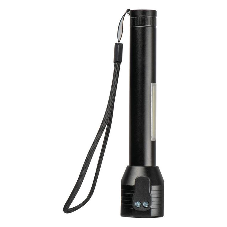 Lanternă reîncărcabilă Trent Negru