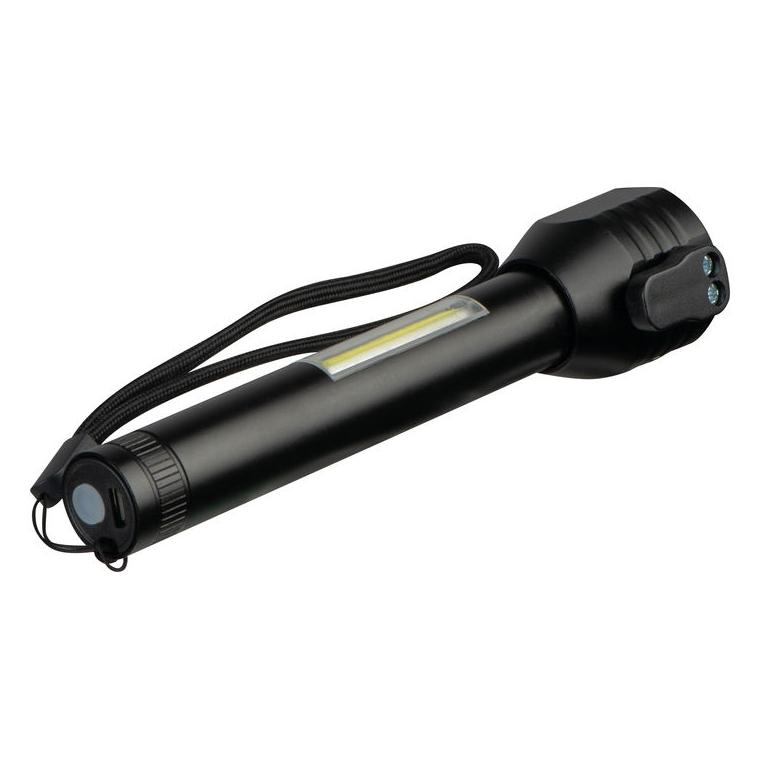 Lanternă reîncărcabilă Trent Negru