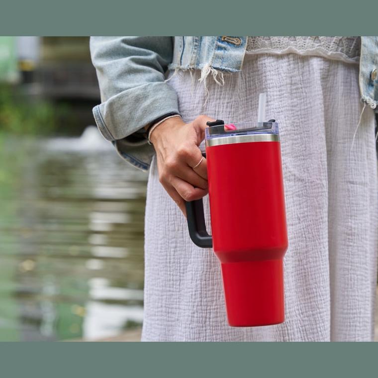 Cană termos XXL Tel Aviv 1200 ml Roșu