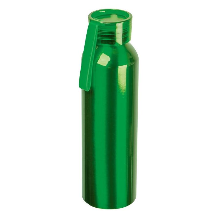 Termos aluminiu reciclat Cork, 600 ml Verde