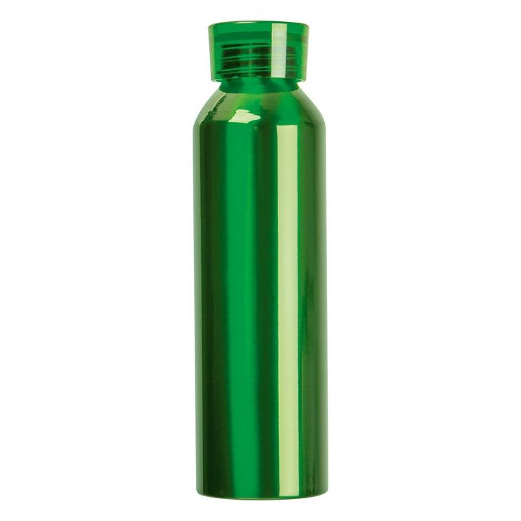 Termos aluminiu reciclat Cork, 600 ml Verde