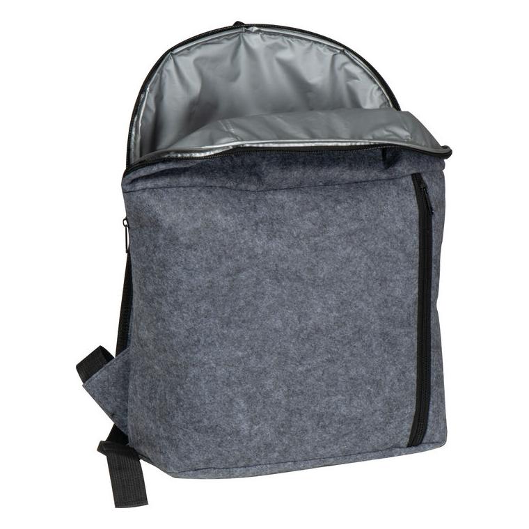 Rucsac pâslă RPET Davos Gri-Argintiu