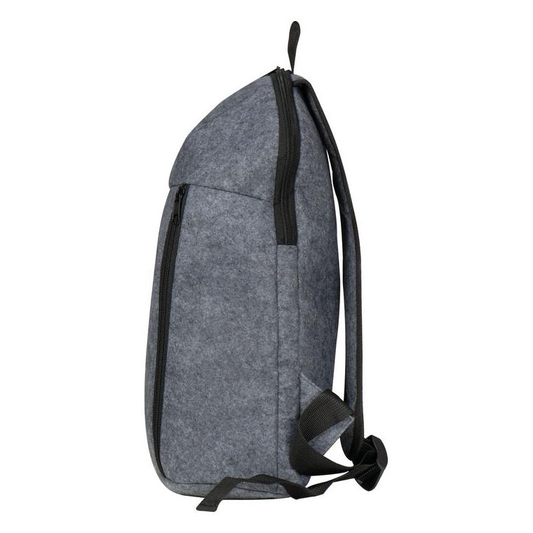 Rucsac pâslă RPET Davos Gri-Argintiu