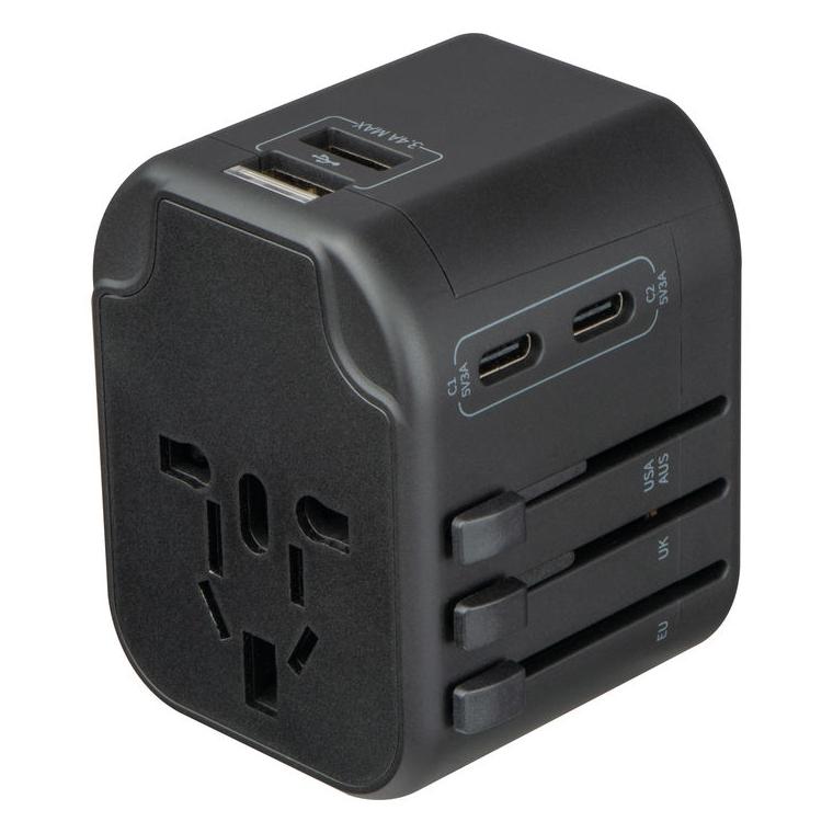 Adaptor de călătorie Maracena Negru
