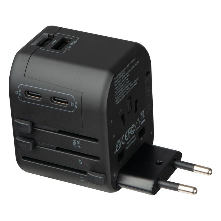 Adaptor de călătorie Maracena Negru