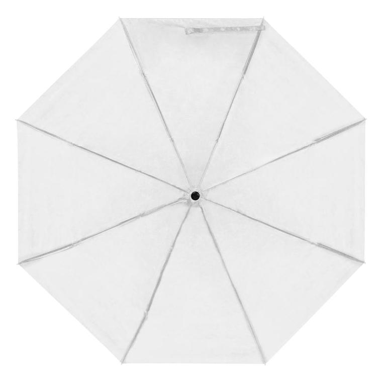 Umbrelă de buzunar RPET Northampton Alb