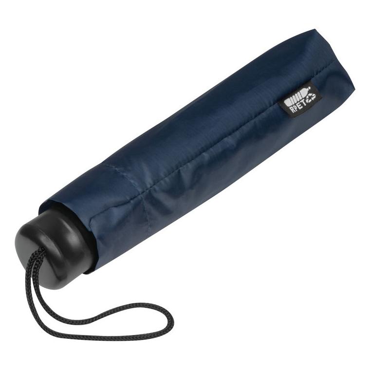 Umbrelă de buzunar RPET Northampton Albastru închis