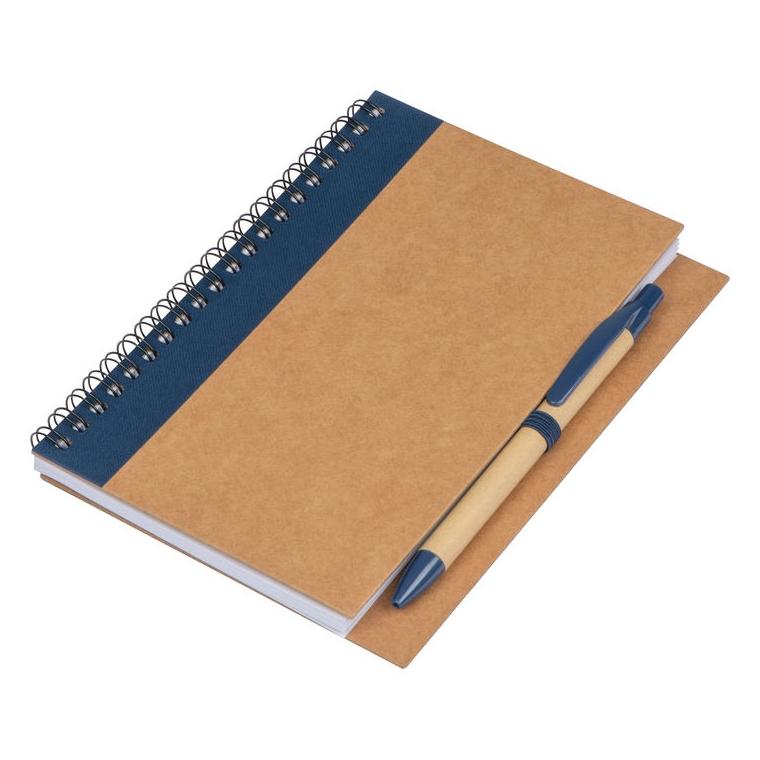 Notes cu spirală Ravenna, A5 Albastru închis