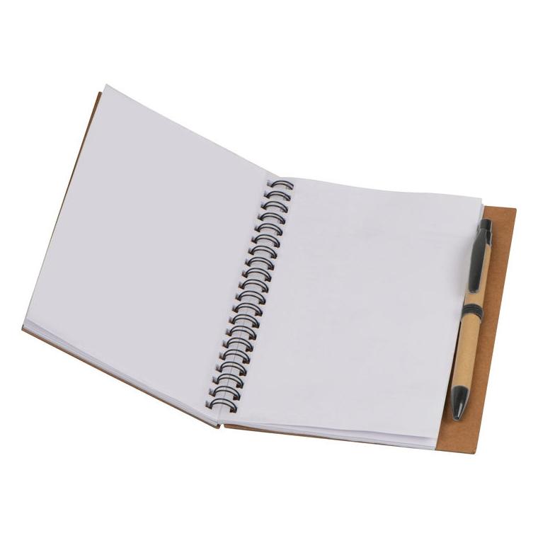 Notes cu spirală Ravenna, A5 Negru