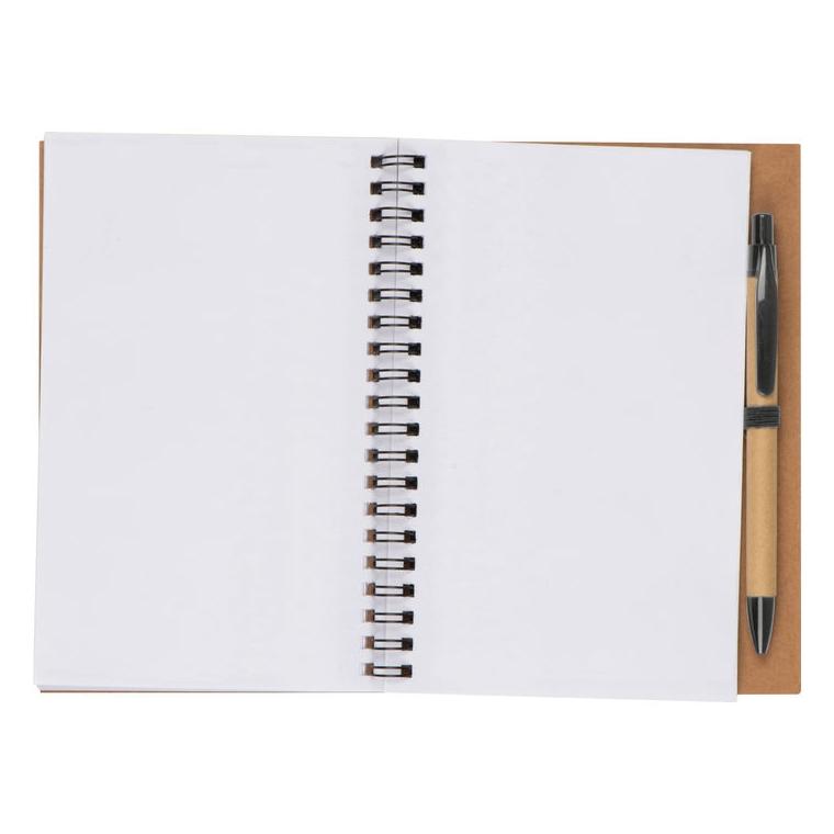 Notes cu spirală Ravenna, A5 Negru