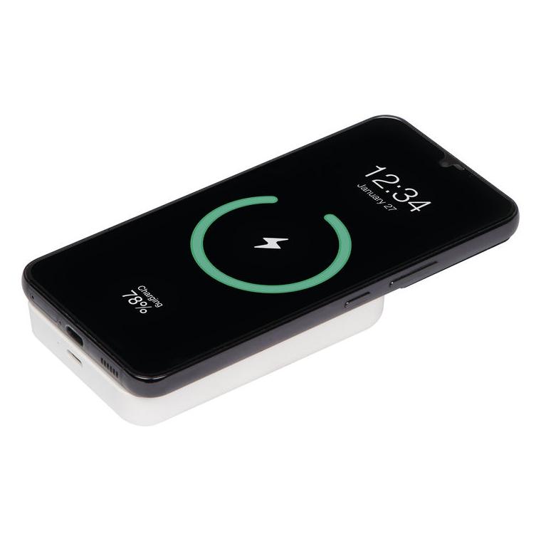 Powerbank wireless Wels 5000 mAh Alb