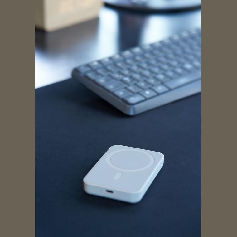 Powerbank wireless Wels 5000 mAh Alb