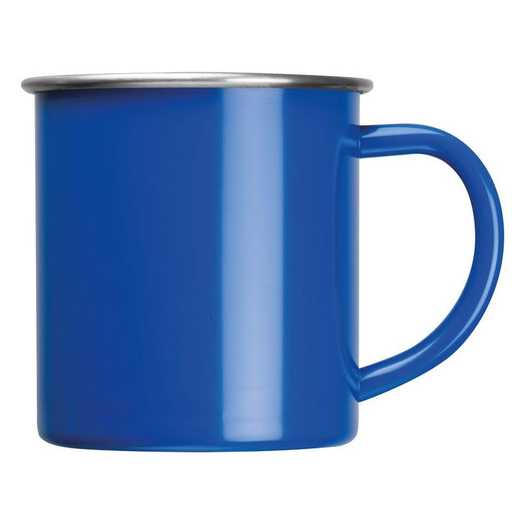 Cană din oțel Trezzo, 350 ml Albastru