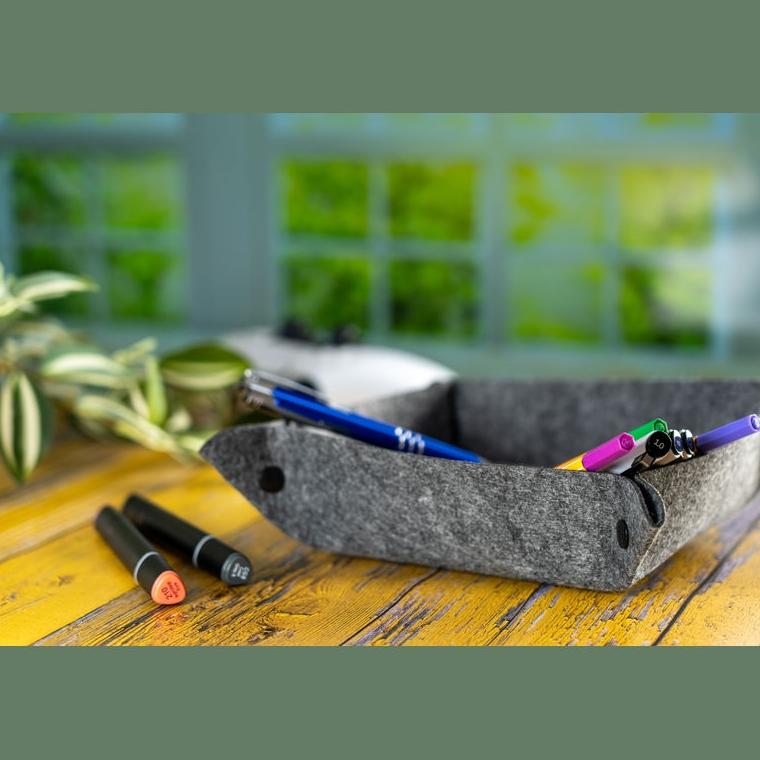 Organizator din pâslă Edmonton Gri-Argintiu