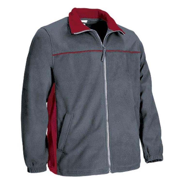 Jachetă fleece THUNDER Gri 3XL