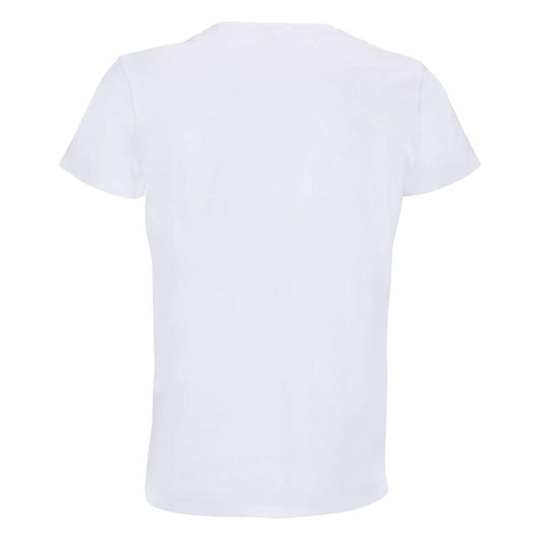 Tricou cu guler rotund unisex Sol's Re Crusader Alb L