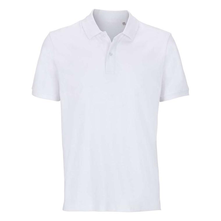 Tricou Polo unisex Sol's Pegase Alb