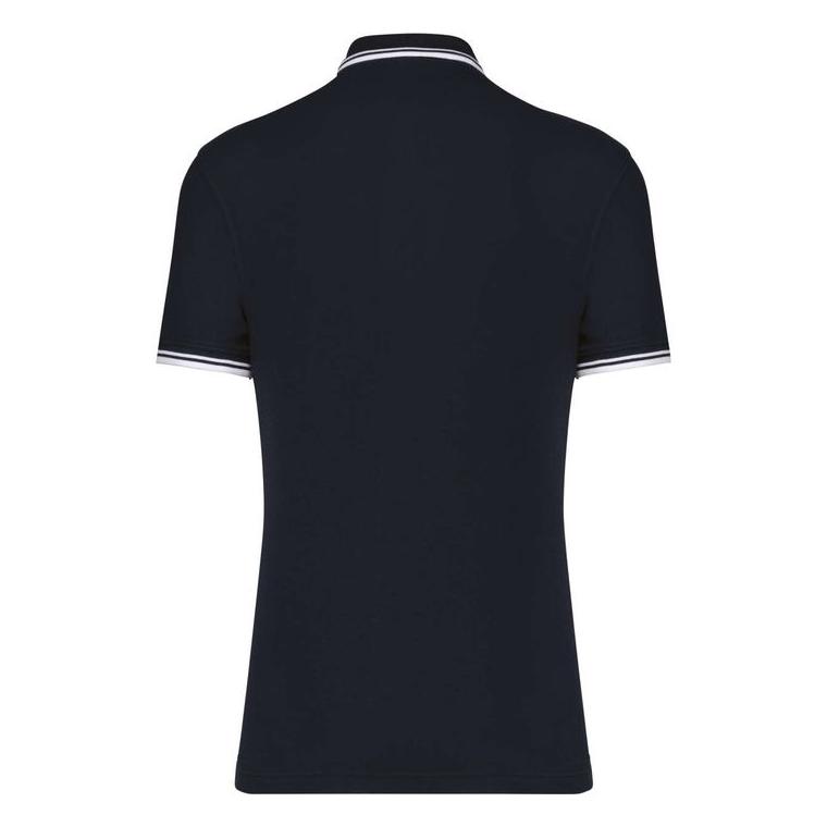 Tricou Polo cu două dungi pentru bărbați Orion Navy Blue L
