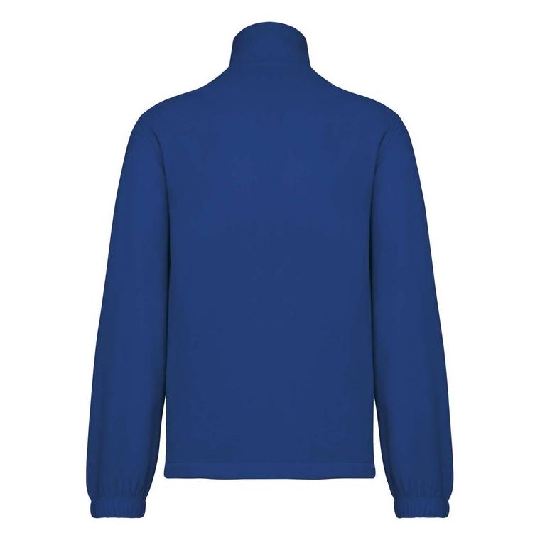 Jachetă microfleece elastică unisex Albastru 3XL