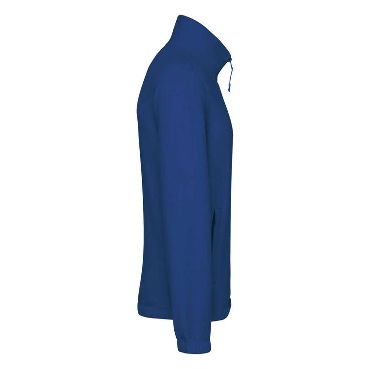 Jachetă microfleece elastică unisex Albastru 3XL