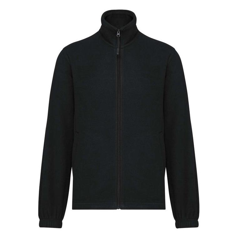 Jachetă microfleece elastică unisex Negru