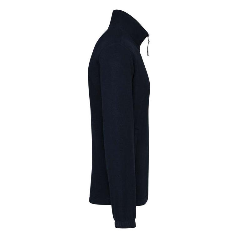 Jachetă microfleece elastică unisex Navy Blue 4XL