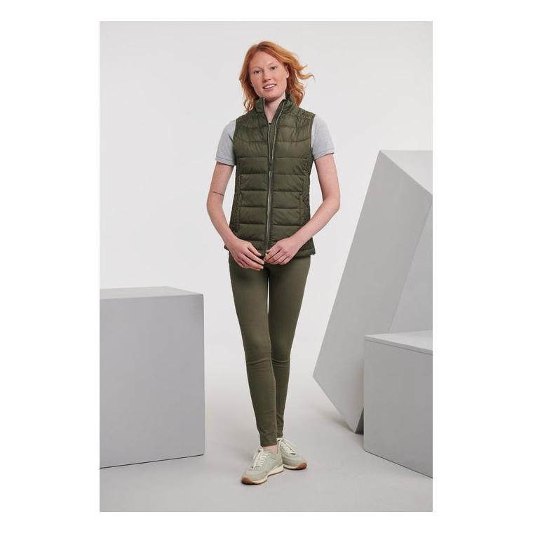 Vestă termoizolantă pentru femei Nano Dark Olive XL