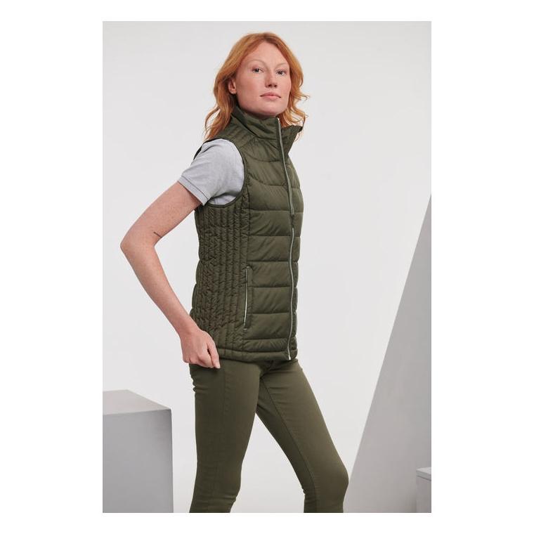 Vestă termoizolantă pentru femei Nano Dark Olive XL