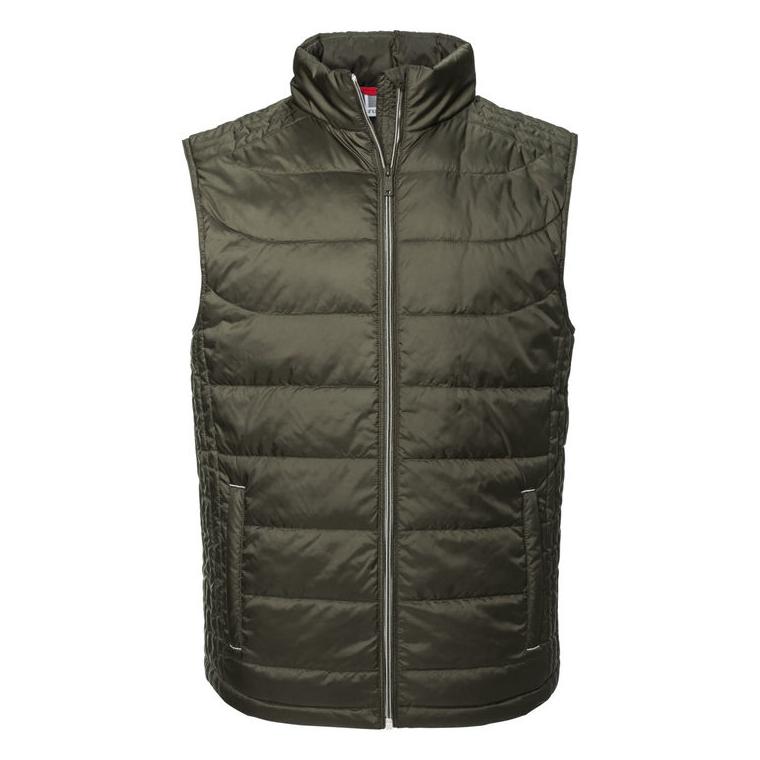 Vestă termoizolantă pentru bărbați Nano Dark Olive