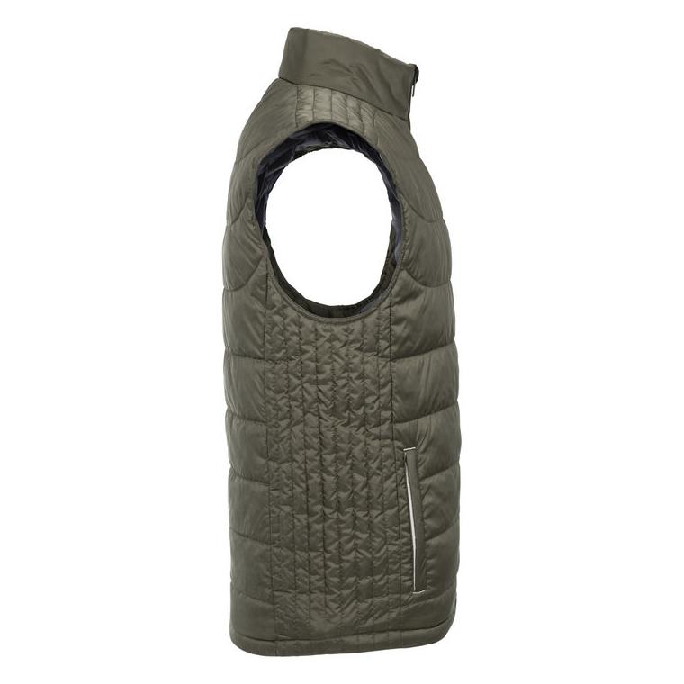 Vestă termoizolantă pentru bărbați Nano Dark Olive XXL