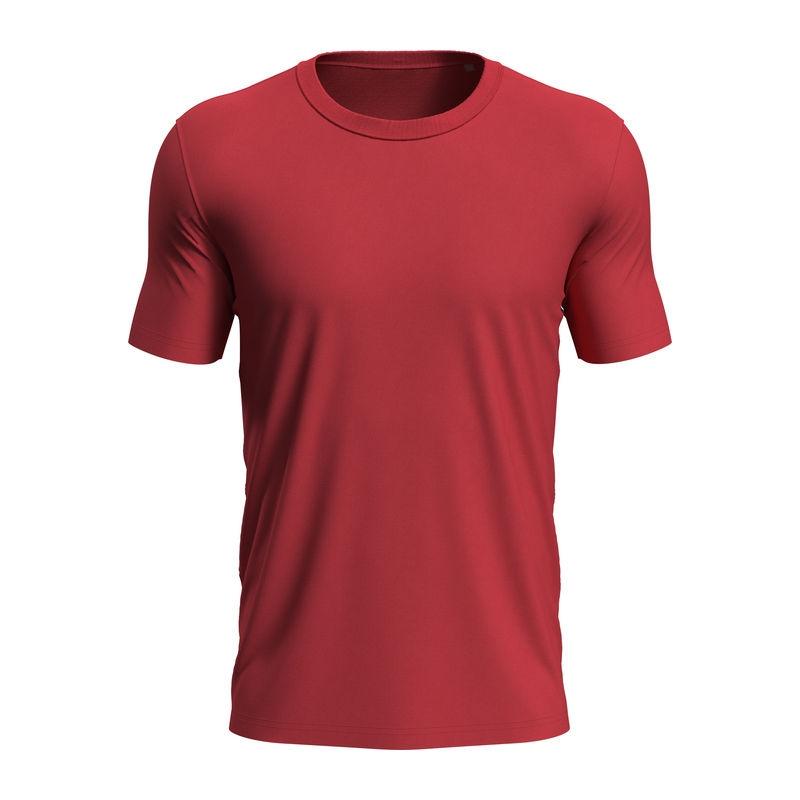 Tricou Unisex Morgan cu guler la baza gâtului Rosu S