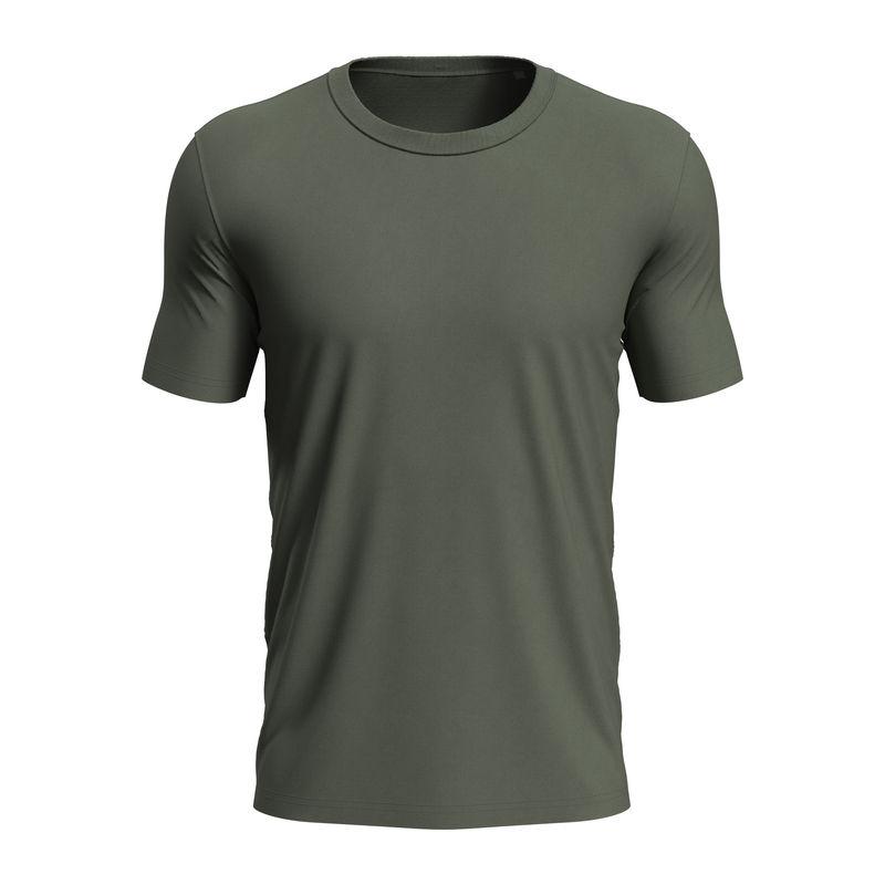 Tricou Unisex Morgan cu guler la baza gâtului Verde S