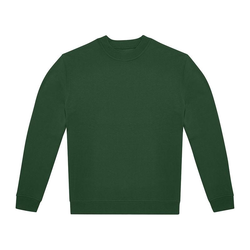 Bluză Crew Neck B&C ID.332 Verde L