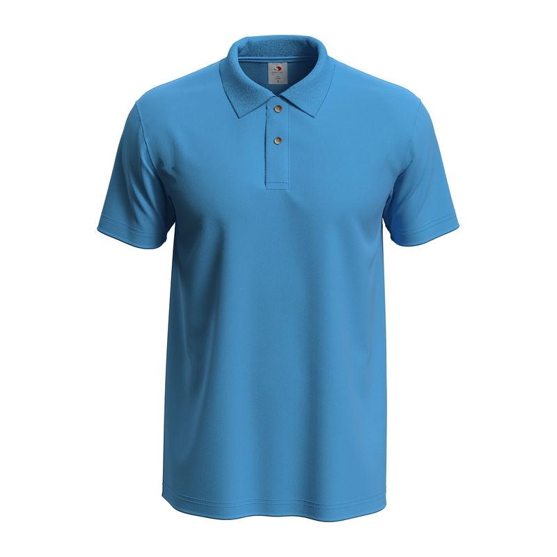 Tricou Polo Unisex Classic Light Blue XXL