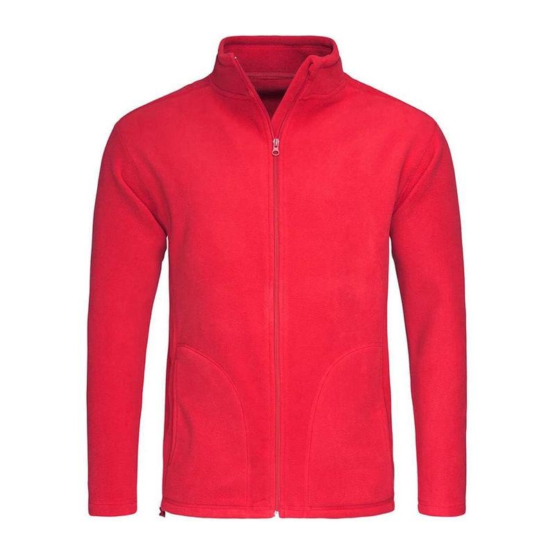 Jachetă fleece Unisex Classic Rosu XL