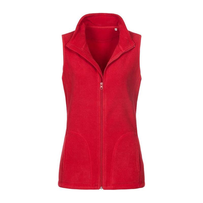 Vestă fleece damă Classic Rosu L