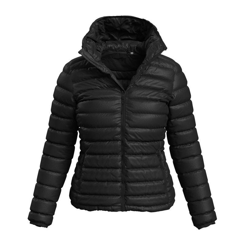 Jachetă vătuită damă Lux Black Opal 3XL