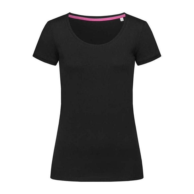 Tricou damă Megan cu guler la baza gâtului