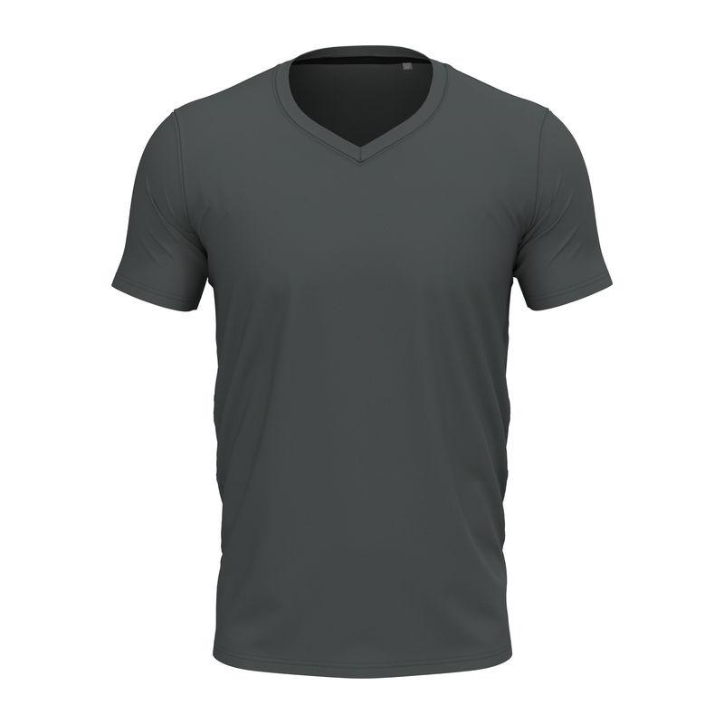 Tricou Unisex Stretch-T cu guler în V