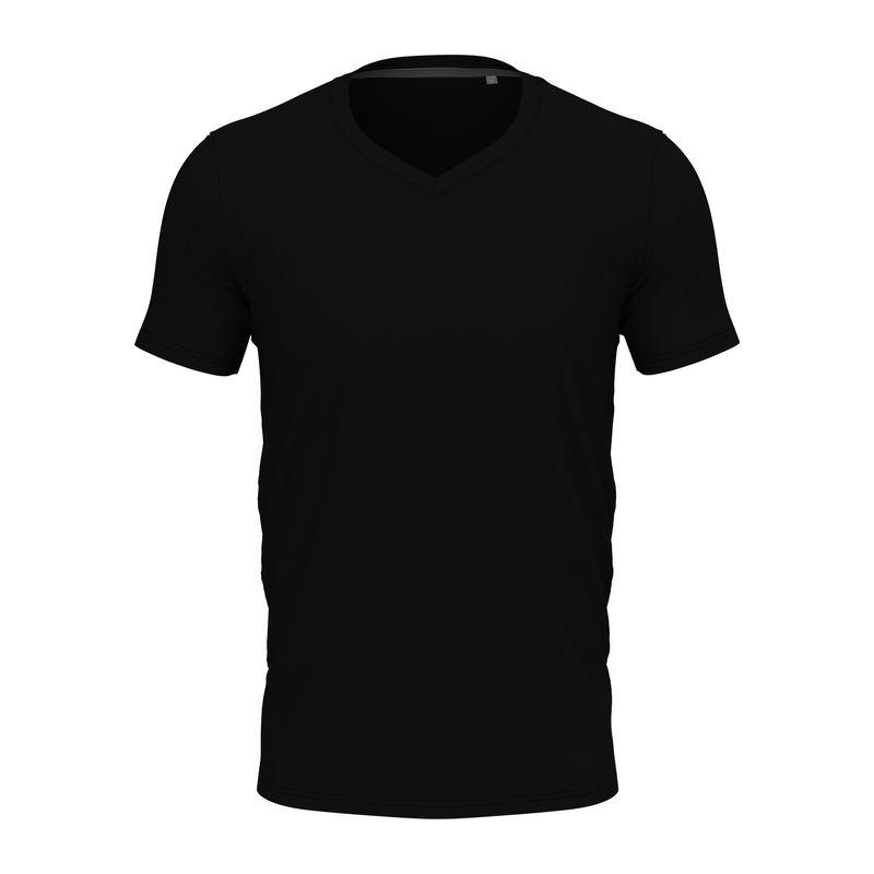 Tricou Unisex Stretch-T cu guler în V